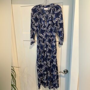 Xirena Blue and White Dress